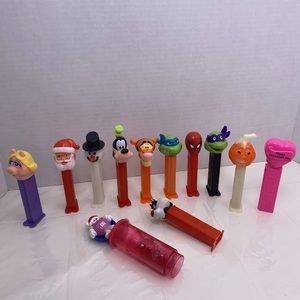 Lot  of Vintage Pez Dispensers